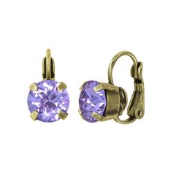 Konplott Ohrringe - Black Jack - violet (0040)