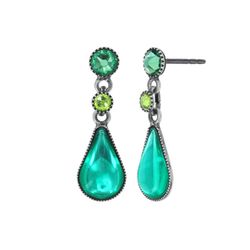Konplott Earrings - Afternoon Bling - green (0040)