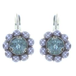 Konplott Ohrringe - Kaleidoscope Illusion - blau/grau (0040)