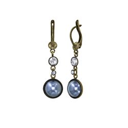 Konplott Stud earrings - Margarita - blue/brown (0040)