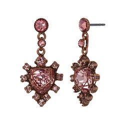 Konplott Earrings - Hearts for Us - pink (0040)