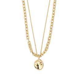 Pilgrim necklace 2-in-1 set - Sparkle - gold (GOLD)