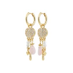 Pilgrim Hoop earrings - Shift - gold (GOLD)