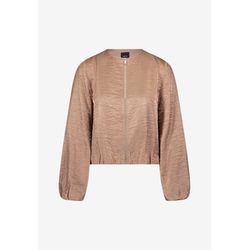 Zero Jacket with crinkle effect - brown (7398)