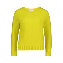 Cartoon knitted jumper - yellow (5434)