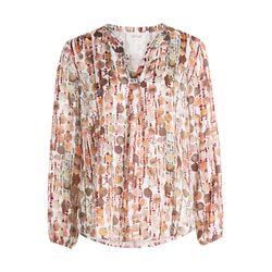 Cartoon Blusenshirt - braun (7840)