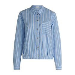 Cartoon Streifenbluse - blau (8810)