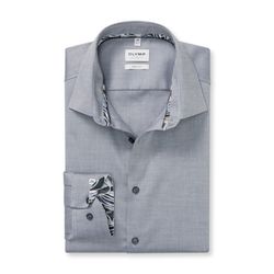 Olymp Body Fit: Business Shirt - blue (18)