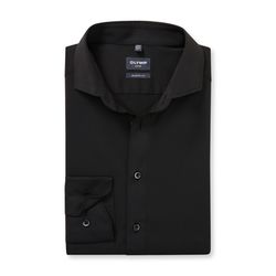 Olymp Modern Fit: Businesshemd - schwarz (68)