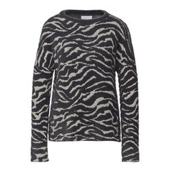 Street One Studio Patterned shirt - gray (27163)