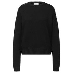 Street One Studio Pullover mit Nieten - schwarz (10001)