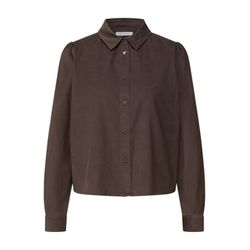 Street One Studio Cord Hemdbluse - braun (17518)