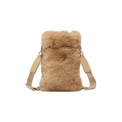 s.Oliver Red Label Handytasche aus Fake Fur   - braun (8411)