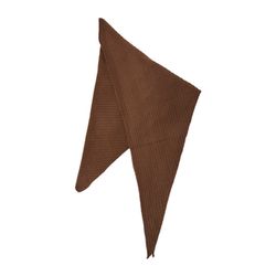 s.Oliver Red Label Triangular scarf in bouclé - brown (8839)