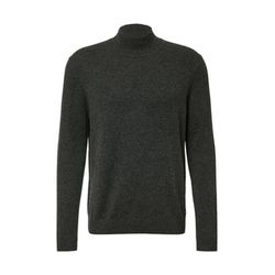 s.Oliver Red Label Strickpullover mit Rippbündchen und Stehkragen - grau (9898)