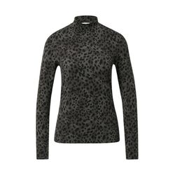 s.Oliver Red Label Slim Fit Jerseyshirt mit Stehkragen  - grau (98A2)