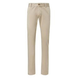 Q/S designed by Twillhose mit schmalem Bein - beige (8161)