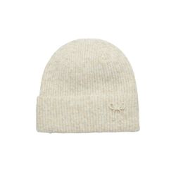 s.Oliver Red Label Wool blend beanie with stone trim  - beige (81W1)