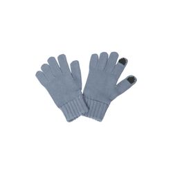s.Oliver Red Label Strickhandschuhe mit Smartphone-Funktion an Daumen und Zeigefinger - blau (5363)