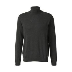 s.Oliver Red Label Rollkragenpullover aus reiner Baumwolle - grau (9898)