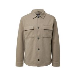 s.Oliver Red Label Softes Overshirt mit Kentkragen und aufgesetzten Brusttaschen - beige (80W0)