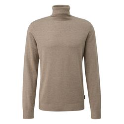 Q/S designed by Rollkragenpullover in Feinstrick - braun (86W0)