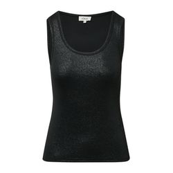 s.Oliver Red Label Geripptes Tanktop mit Metallic-Effekt  - schwarz (9999)