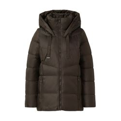 s.Oliver Red Label Steppjacke mit Stehkragen und Kapuze - braun (8945)