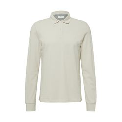 s.Oliver Red Label Long-sleeved polo shirt made of cotton piqué with cuffs - white (9000)