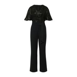 s.Oliver Black Label Festive jumpsuit with sequins and V-neck   - black (9999)