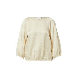 s.Oliver Red Label Shiny O-shaped blouse  - beige (0805)