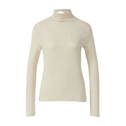 s.Oliver Red Label Longsleeve im Slim Fit mit Rollkragen   - beige (81W9)