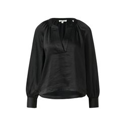 s.Oliver Red Label Tunic blouse made of satin fabric - black (9999)