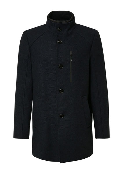 s.Oliver Black Label Klassischer Mantel mit herausnehmbarem Insert - blau (58P0)