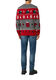 s.Oliver Red Label Weihnachtspullover aus reiner Baumwolle mit Peanuts-Motiv - grau/rot (97A4)