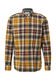 s.Oliver Red Label Regular Fit: Elastisches Button-Down-Hemd mit Karomuster - braun/gelb (39N2)