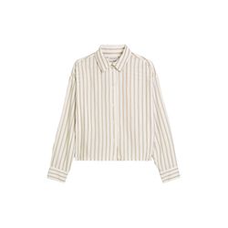 Marc O'Polo Crinkle-Streifenbluse - beige (O92)