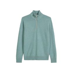 Marc O'Polo Troyer made from speckled tweed yarn - blue/cyan (840)