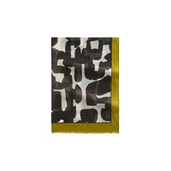 Marc O'Polo Scarf with all-over print - beige/green/black (L68)