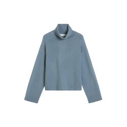Marc O'Polo Rollkragenpullover relaxed aus Merinowolle-Mix - blau (857)