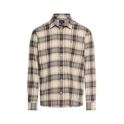 Camel active Long-sleeved shirt made of lightweight flannel - beige (11)