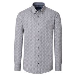 Casamoda Comfort Fit: Freizeithemd - grün (300)