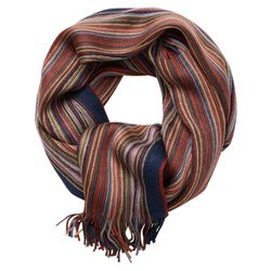 Casamoda Schal mit Streifen - orange (491)