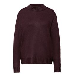 Street One Basic turtleneck jumper - red (17151)