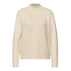 Street One Basic turtleneck jumper - beige (16351)