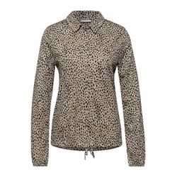 Street One Leo shirt in tunic shirt - beige (36871)