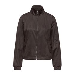 Street One Kurze Velours Jacke - braun (16866)