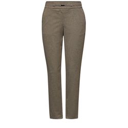 Street One Melange Hose mit Detail - braun (27266)