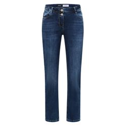 Cecil Straight Leg Jeans - Style Scarlett - bleu (10235)