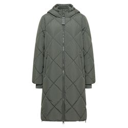 Cecil Mantel mit Rucksack Strings - grün (16713)